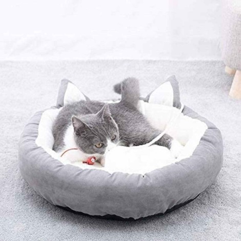 Cozy Round Cat Bed